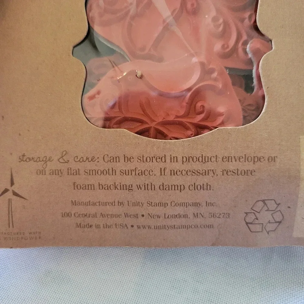 Unity Stamp Co. Birds of a Feather Pre-cut Unmounted Repositionable Stamps New